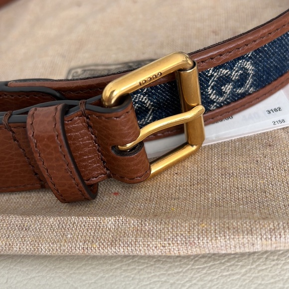 Gucci GG Canvas Buckle Belt - Picture 3 of 7